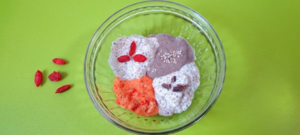 Chia Pudding hat wenig Kalorien und hält lange satt