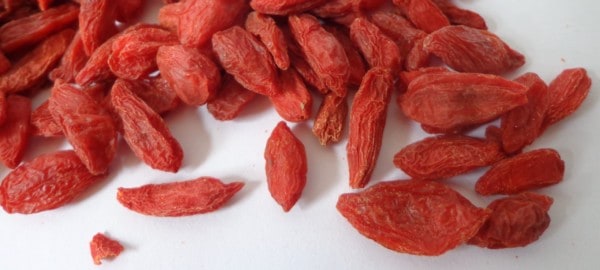 Getrocknete Goji Beeren