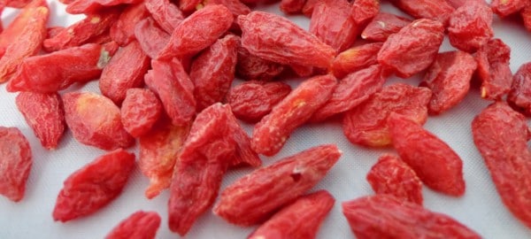 Goji Beeren enthalten viel Vitamin A (Provitamin A)