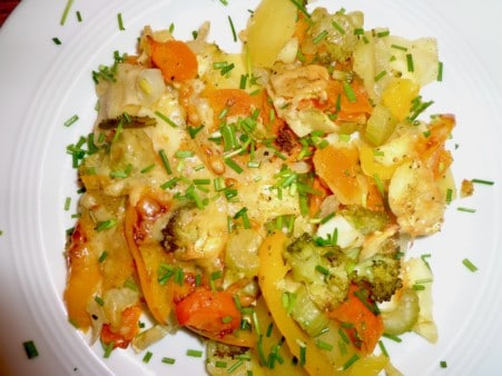 Gemüse überbacken mit Chiaöl