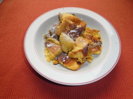 Kaiserschmarrn mit Chia Mehl