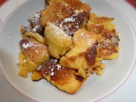 Kaiserschmarrn mit Chia Mehl