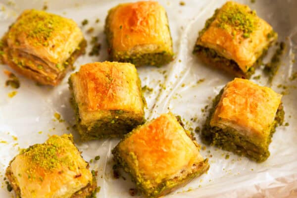 Baklava kaufen mit Pistazien